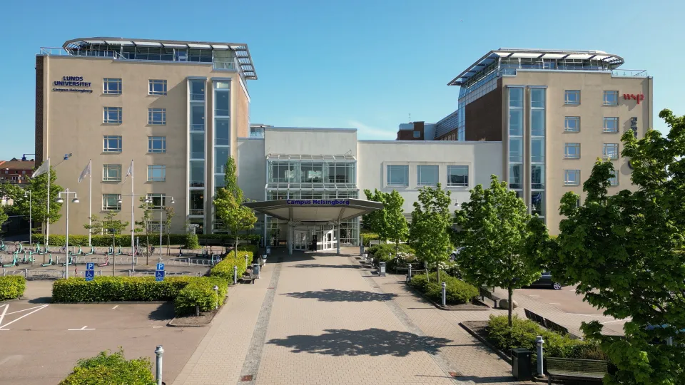 Campus Helsingborg Byggnad. Foto. 