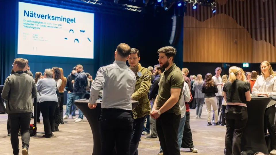 Mingel studenter och företag